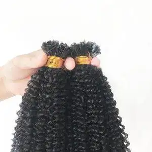 Alternative view of Flat Nail Tip In Hair Extensions