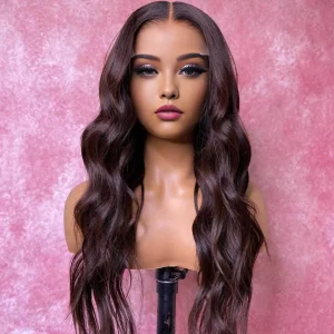 Dark Brown Lace Front Wigs